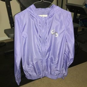 Lavender Purple Koi Fish with Japanese Lettering Empyre Jacket